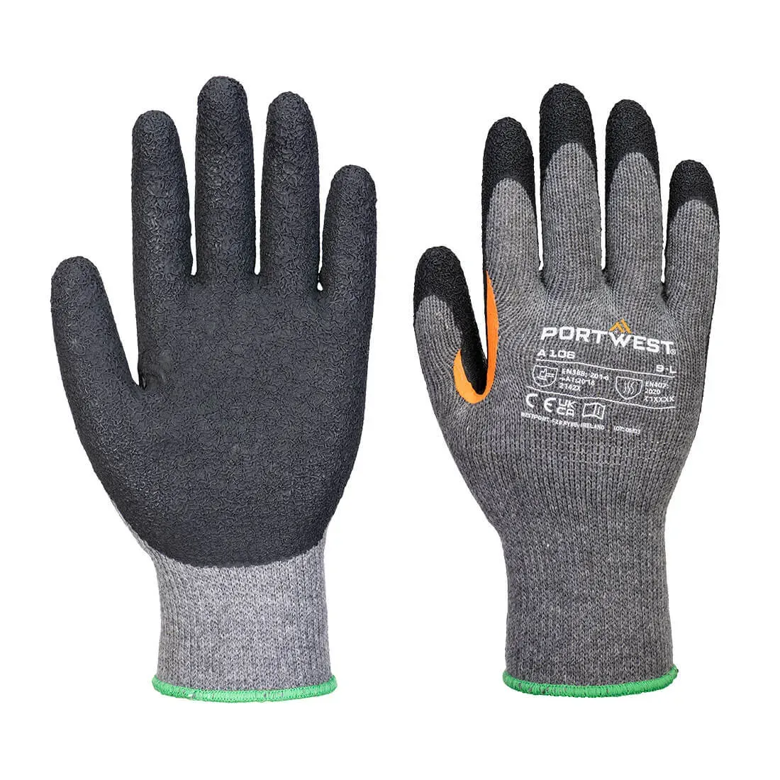 Gant Grip 10 latex renfort pouce