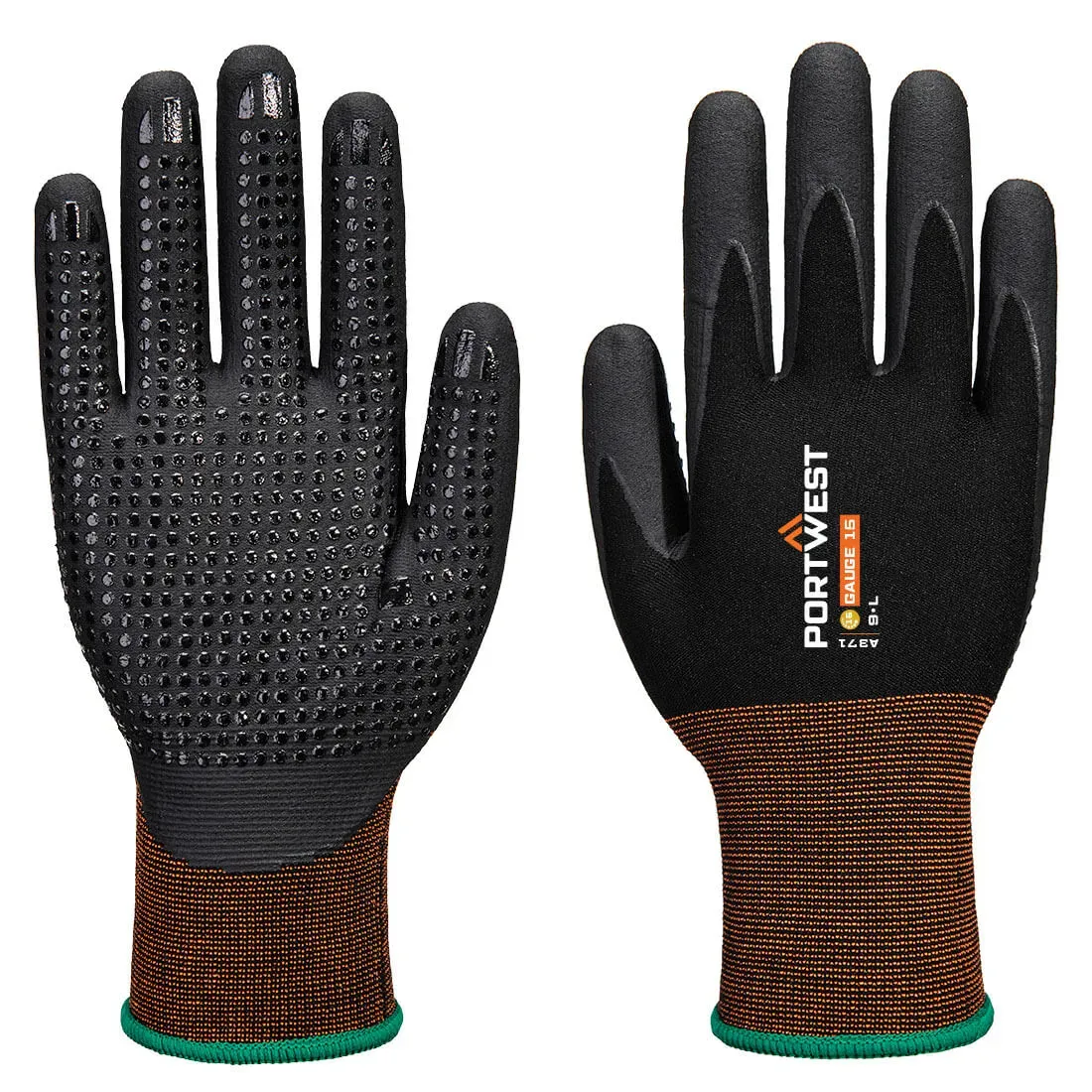 Gant GP Grip 15 mousse de nitrile