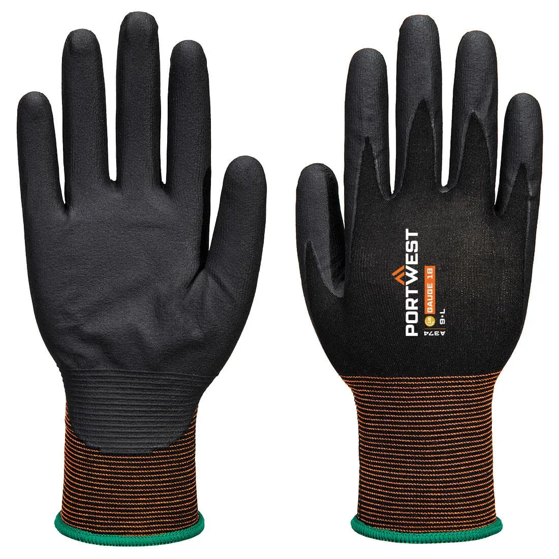 Gant GP Grip 18 mousse de nitrile