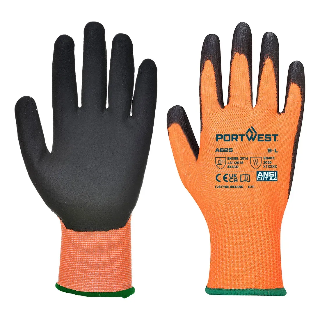 Gant PU Vis-Tex coupure D