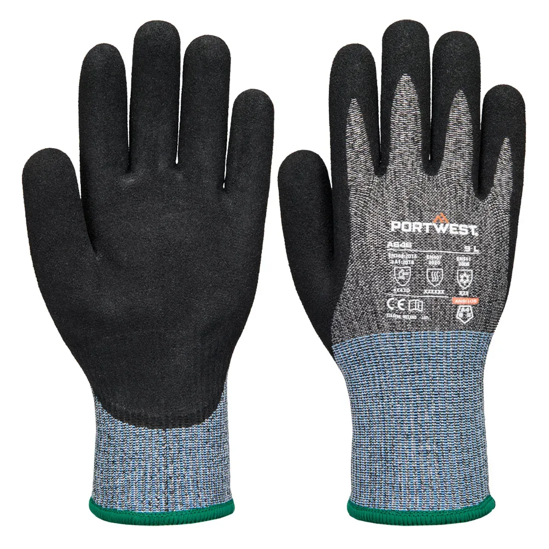Gant nitrile Vis-Tex Winter Cut D13