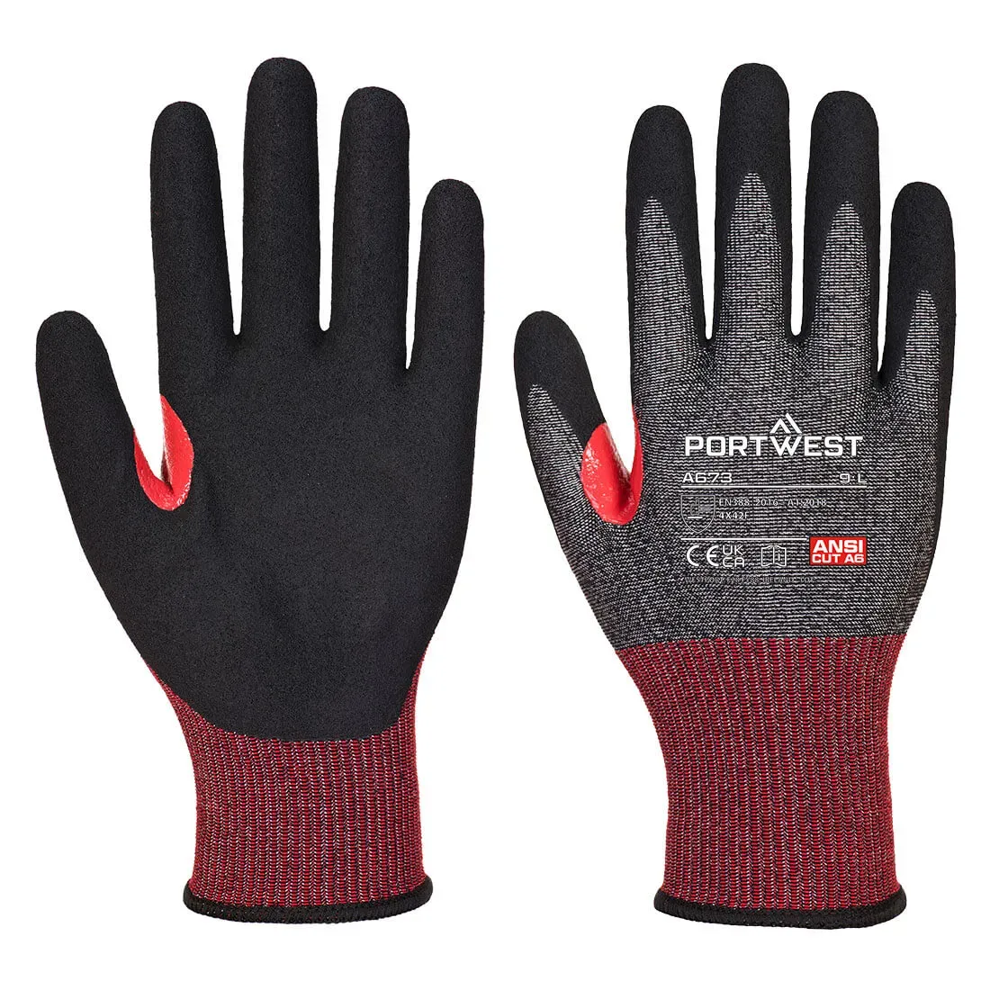 Gant anti-coupure nitrile CT F18