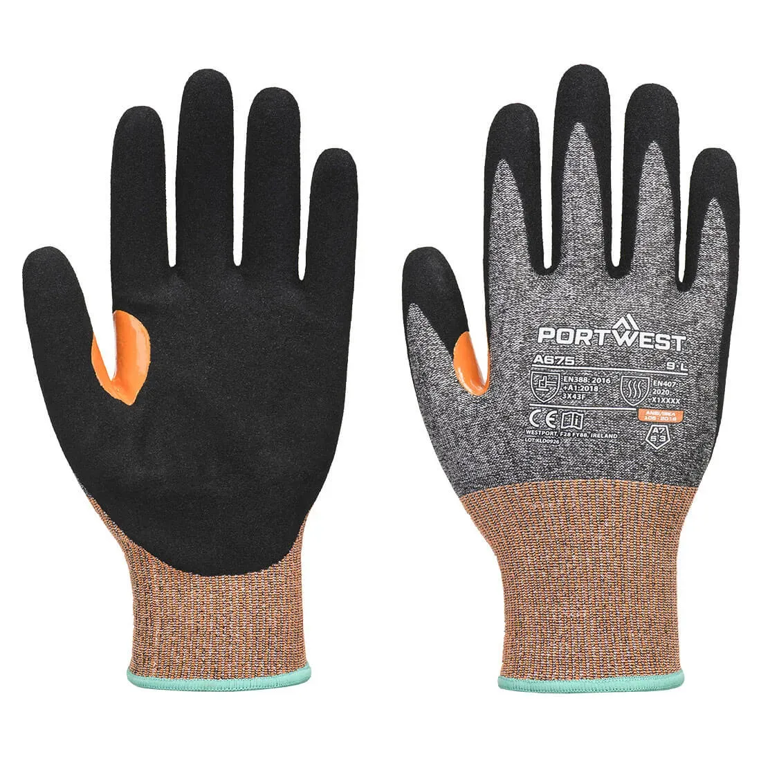 CS Cut G18 Nitrile Sand A7 Glv