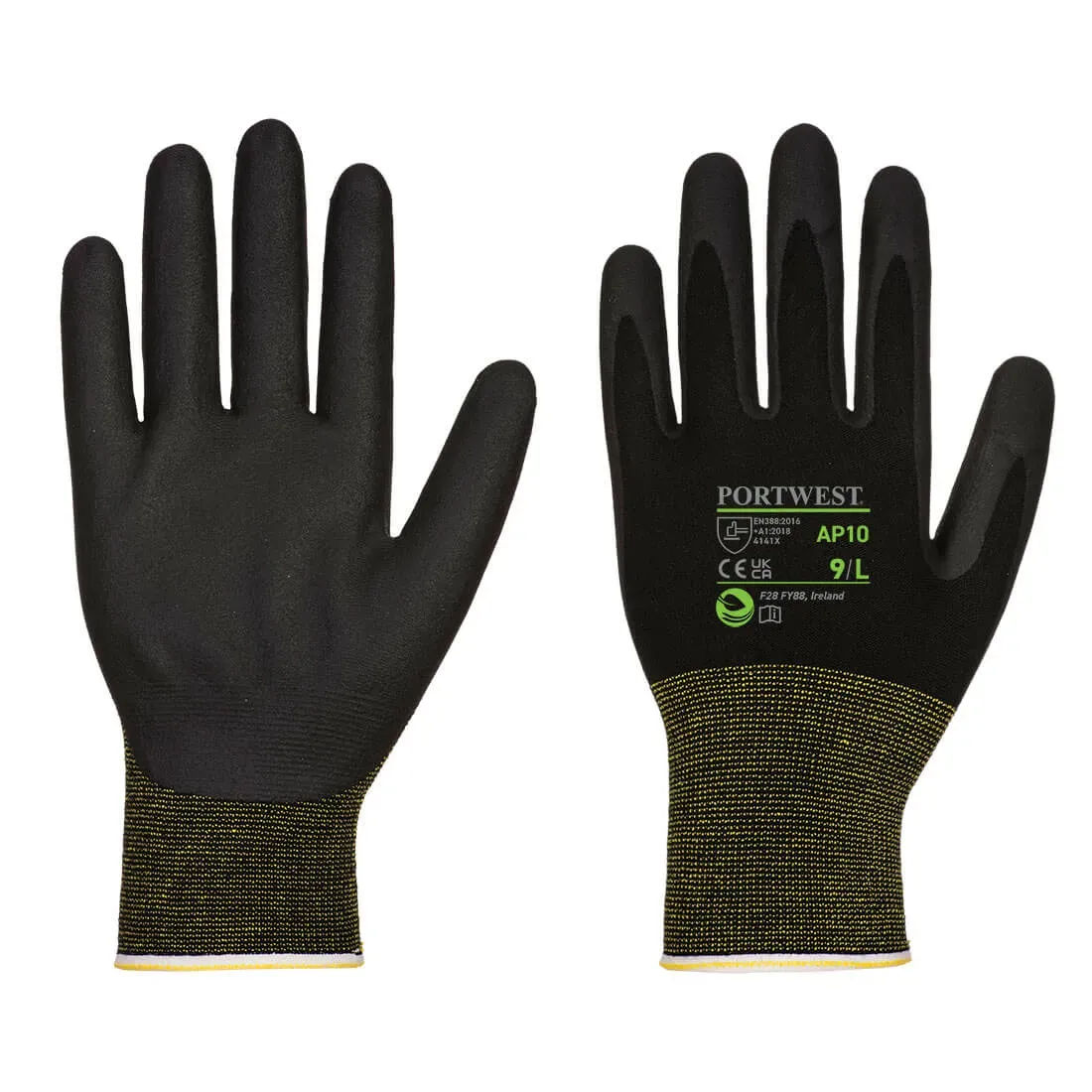NPR15 Gants Bambou Mousse de Nitrile - Paquet de 12 paires