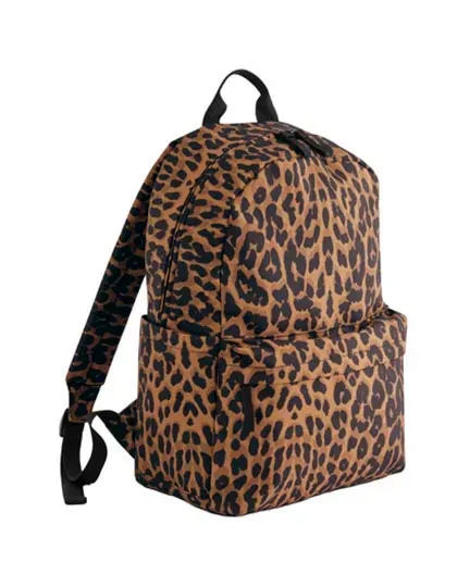 Leopard Print Backpack
