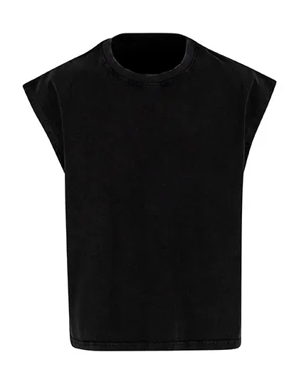 Vintage Cropped Heavy Sleeveless Tee