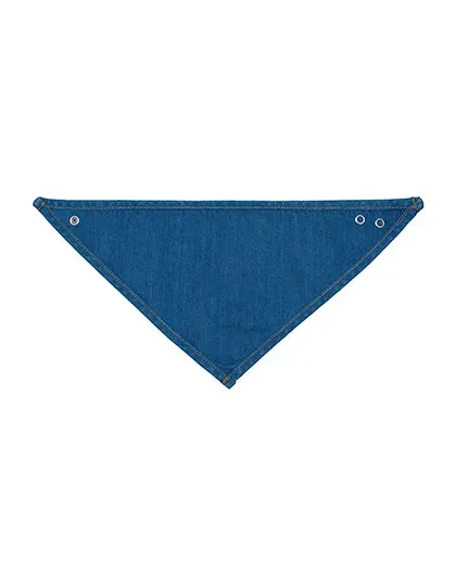 Baby Rocks Denim Bandana Bib