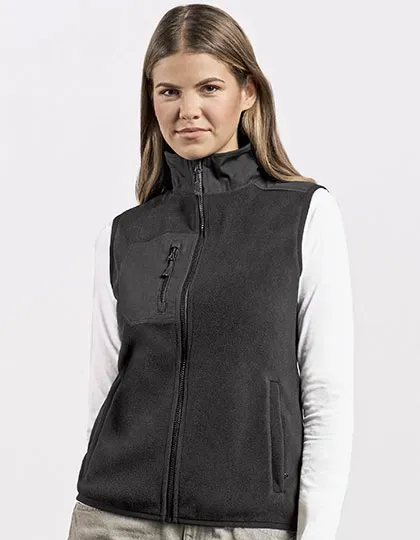 Women´s Canvas Fleece Vest
