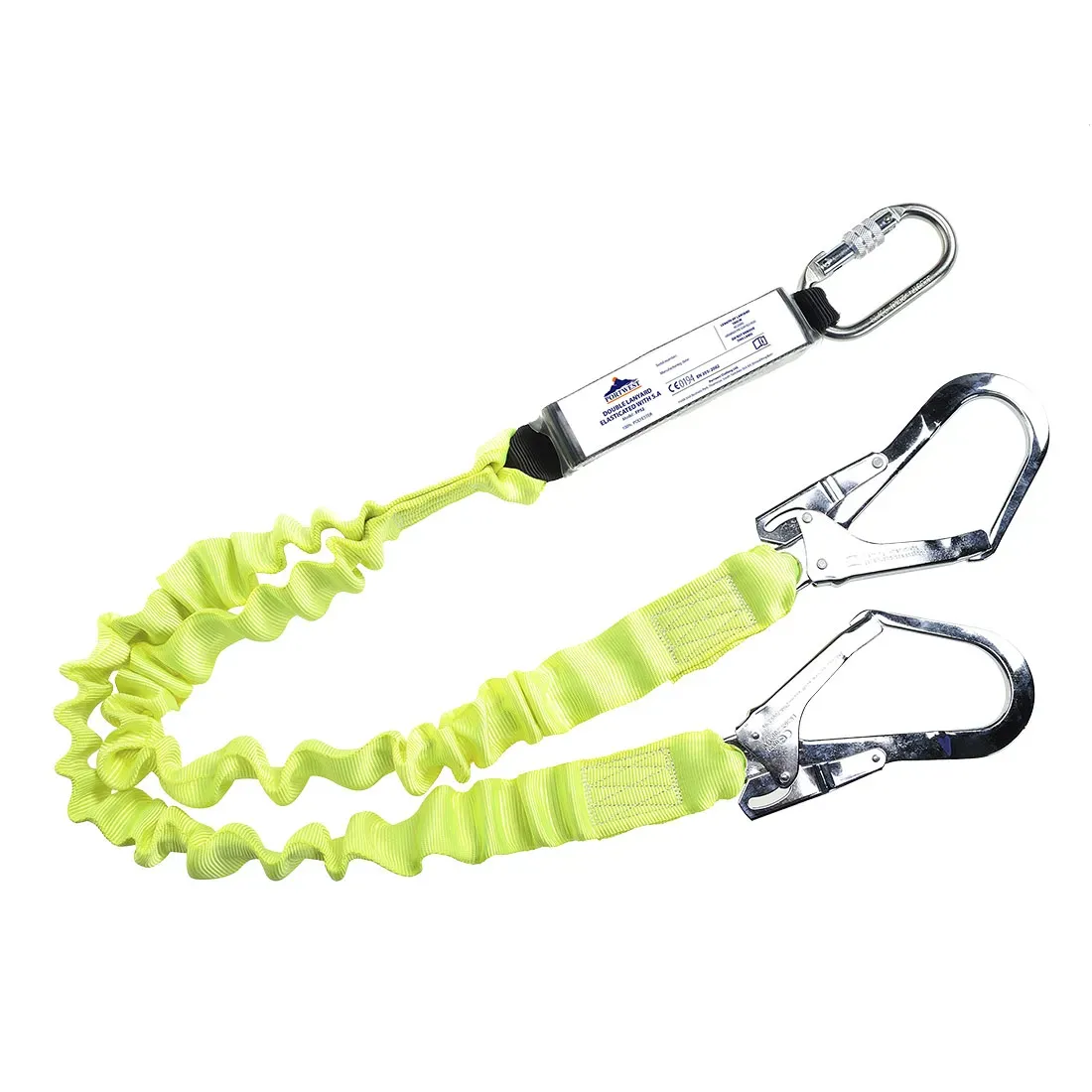 Longe élastique double avec absorbeur d'énergie