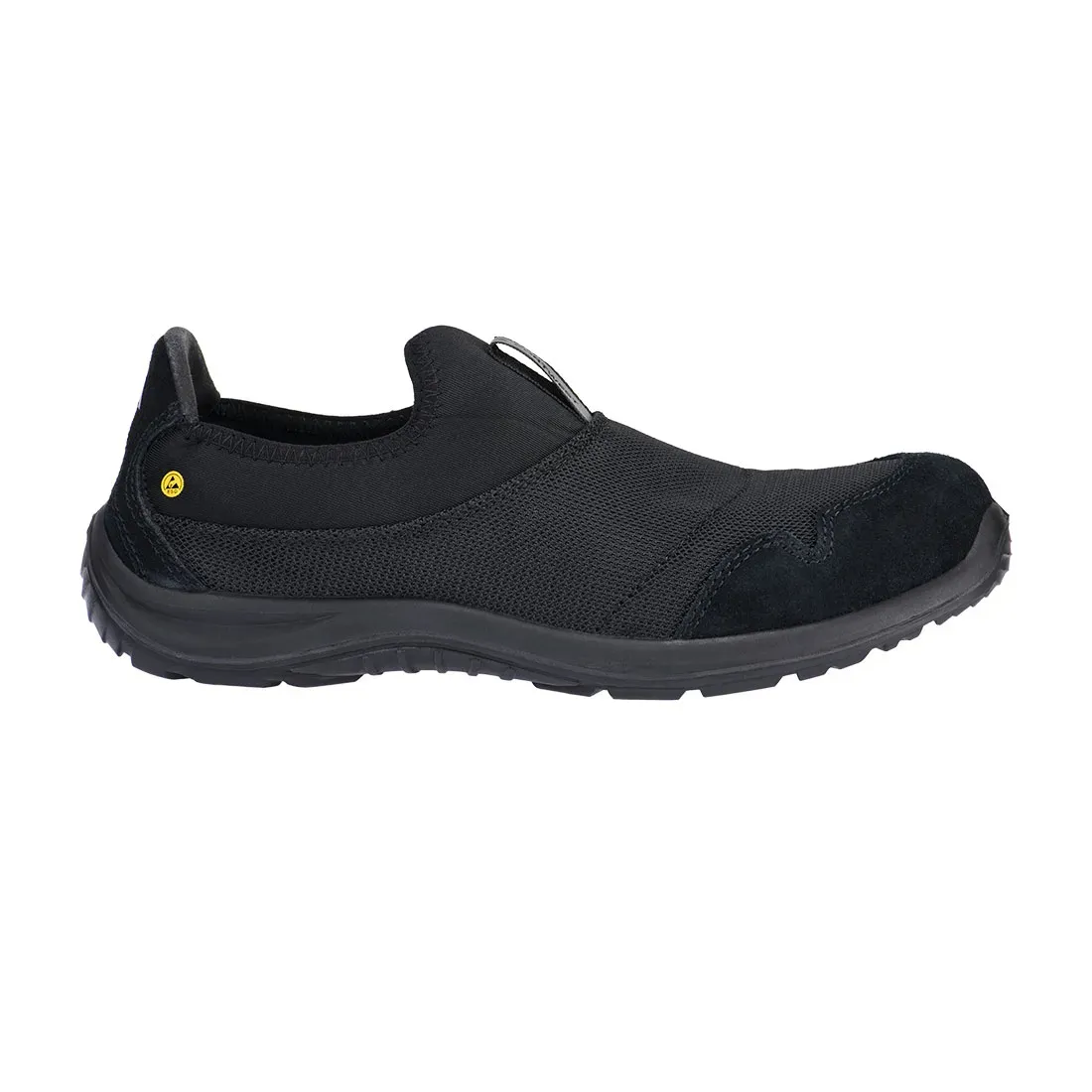 Chaussure enfilable textile avec embout acier – S1P SR FO ESD