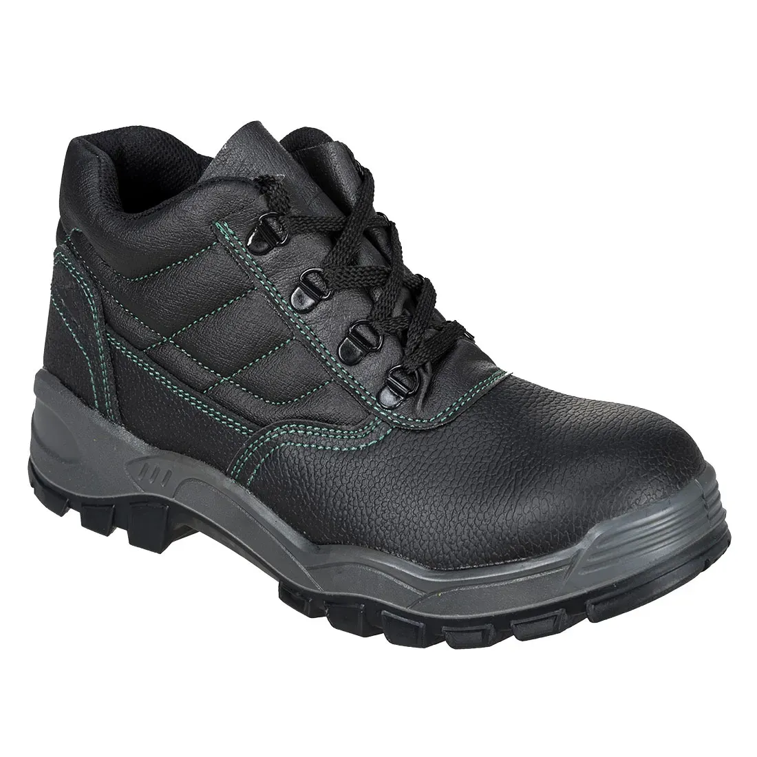 Brodequin croûte de cuir embout acier S1 SR