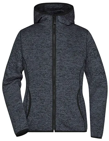 Ladies´ Knitted Fleece Hoody