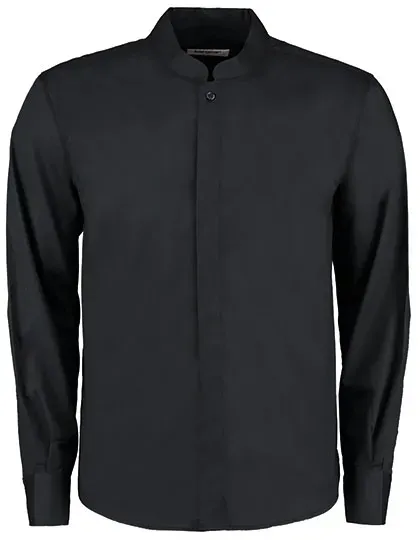Men´s Tailored Fit Mandarin Collar Shirt Long Sleeve