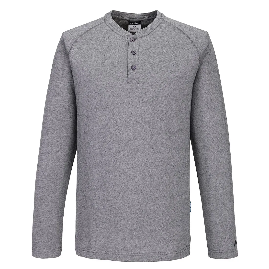 T-shirt Henley KA3 manches longues