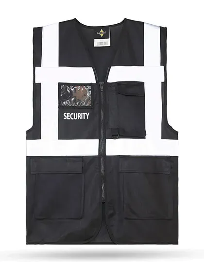 “SECURITY” Mesh Multifunctional Safety Vest “Tampa”