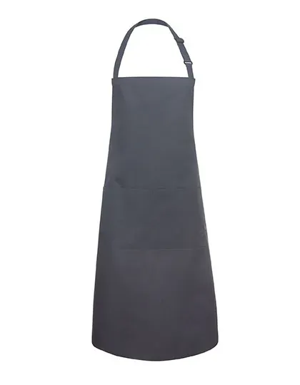 Bib Apron Basic With Pocket And Buckle