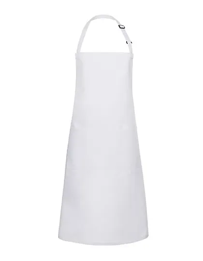 Oversized Bib Apron Basic with Buckle and Pocket