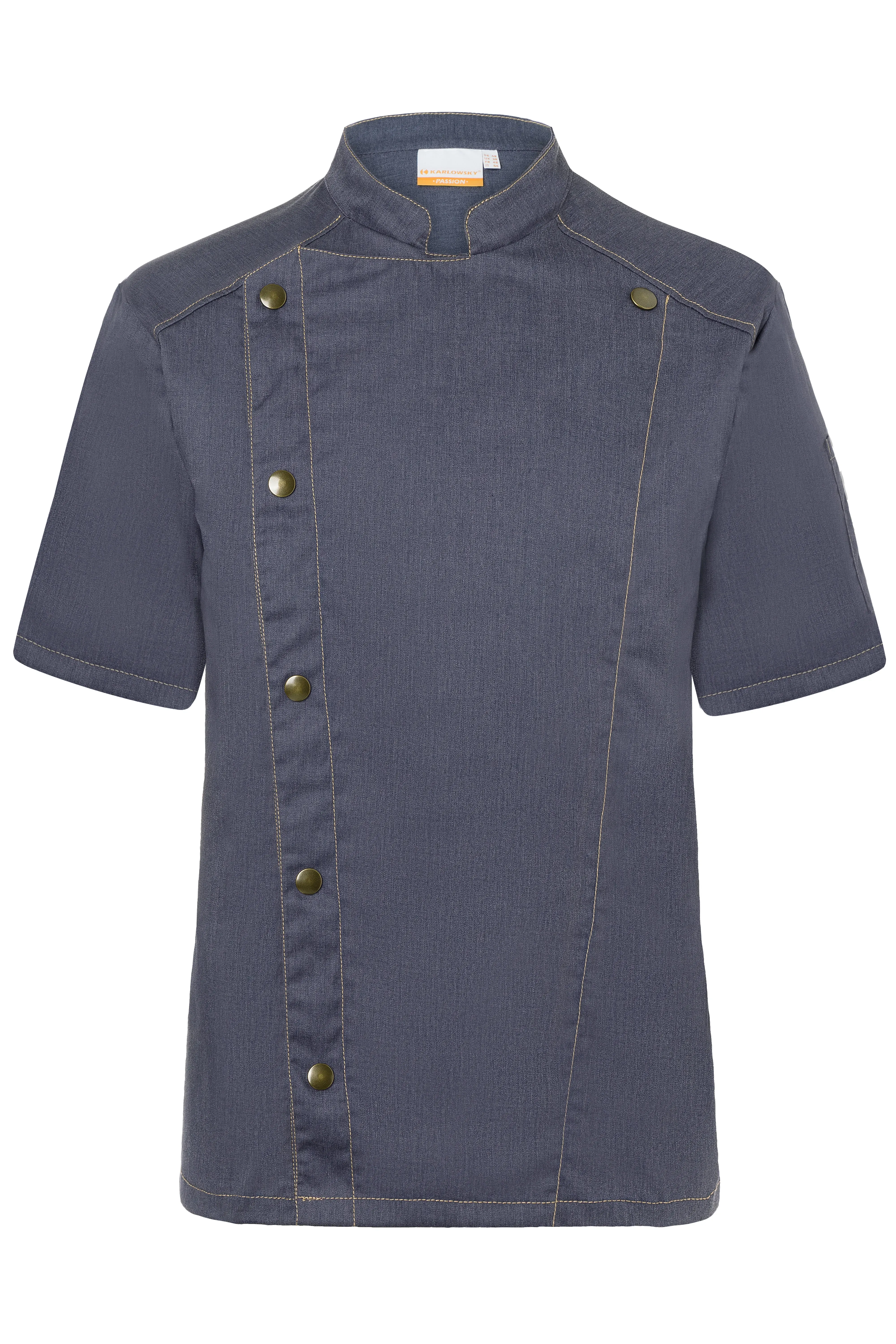 Short-Sleeved Chef´s Jacket Jeans Style