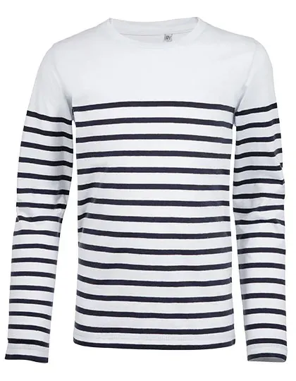 Kids´ Long Sleeve Striped T-Shirt Matelot