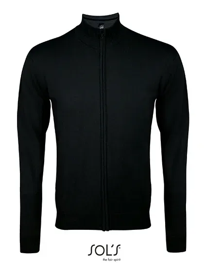 Men´s Zipped Knitted Cardigan Gordon