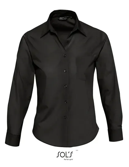 Popeline-Blouse Executive Long Sleeve