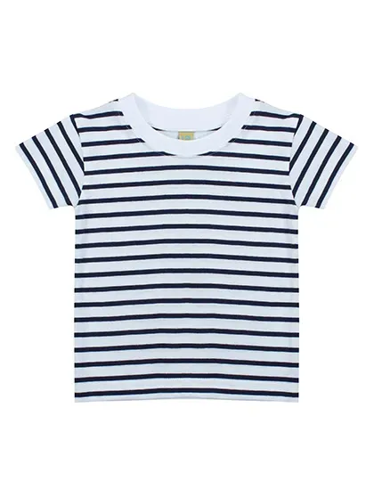 Short Sleeved Stripe T Shirt