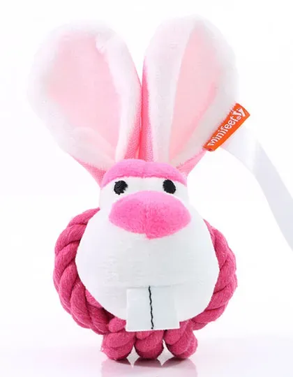 MiniFeet® Dog Toy Knotted Animal Rabbit