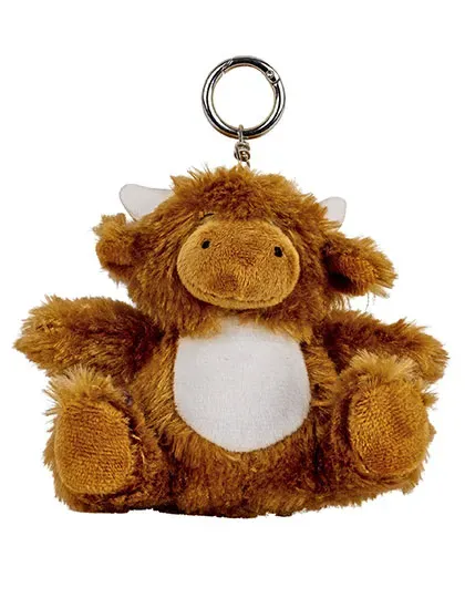 Highland Cow Key Ring