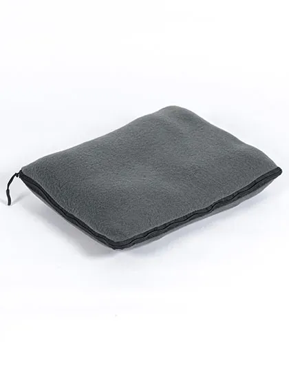Microfleece-Blanket-Cushion-Set Recycled