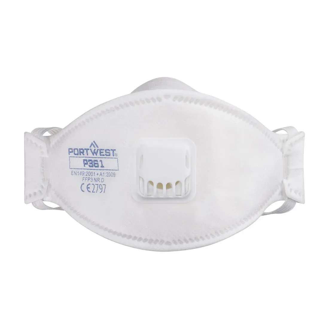 Masque respiratoire FFP3 pliable avec valve – modèle Dolomite (boîte de 10)