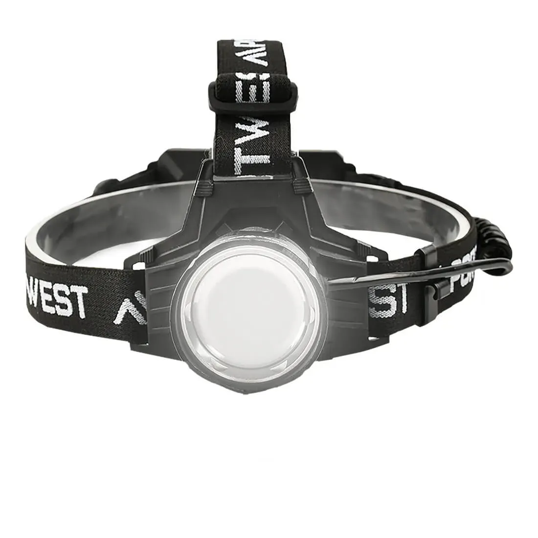 Lampe frontale focalisante haute puissance