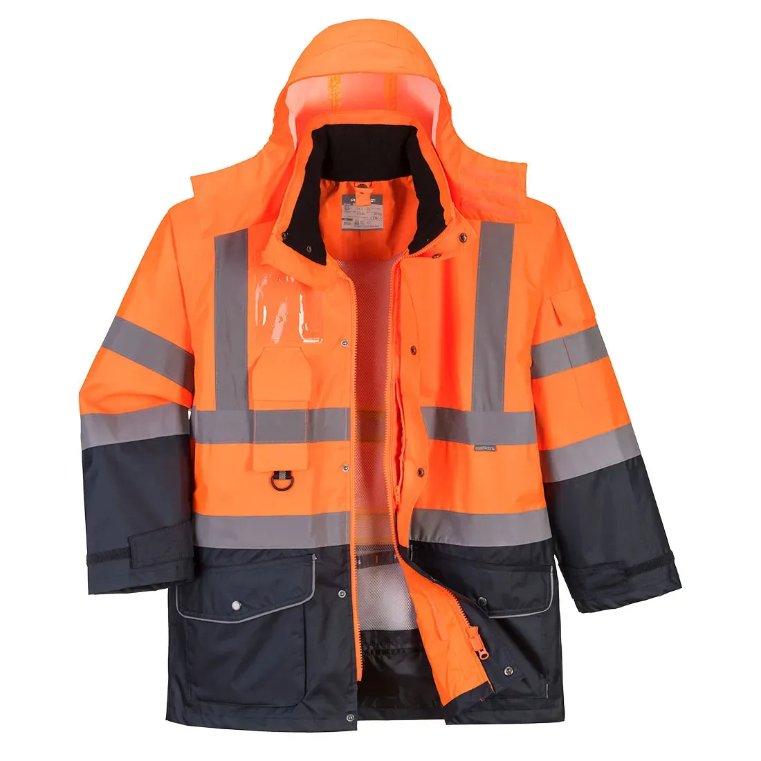 Parka Haute-Visibilité 7-en-1 Traffic Contrast