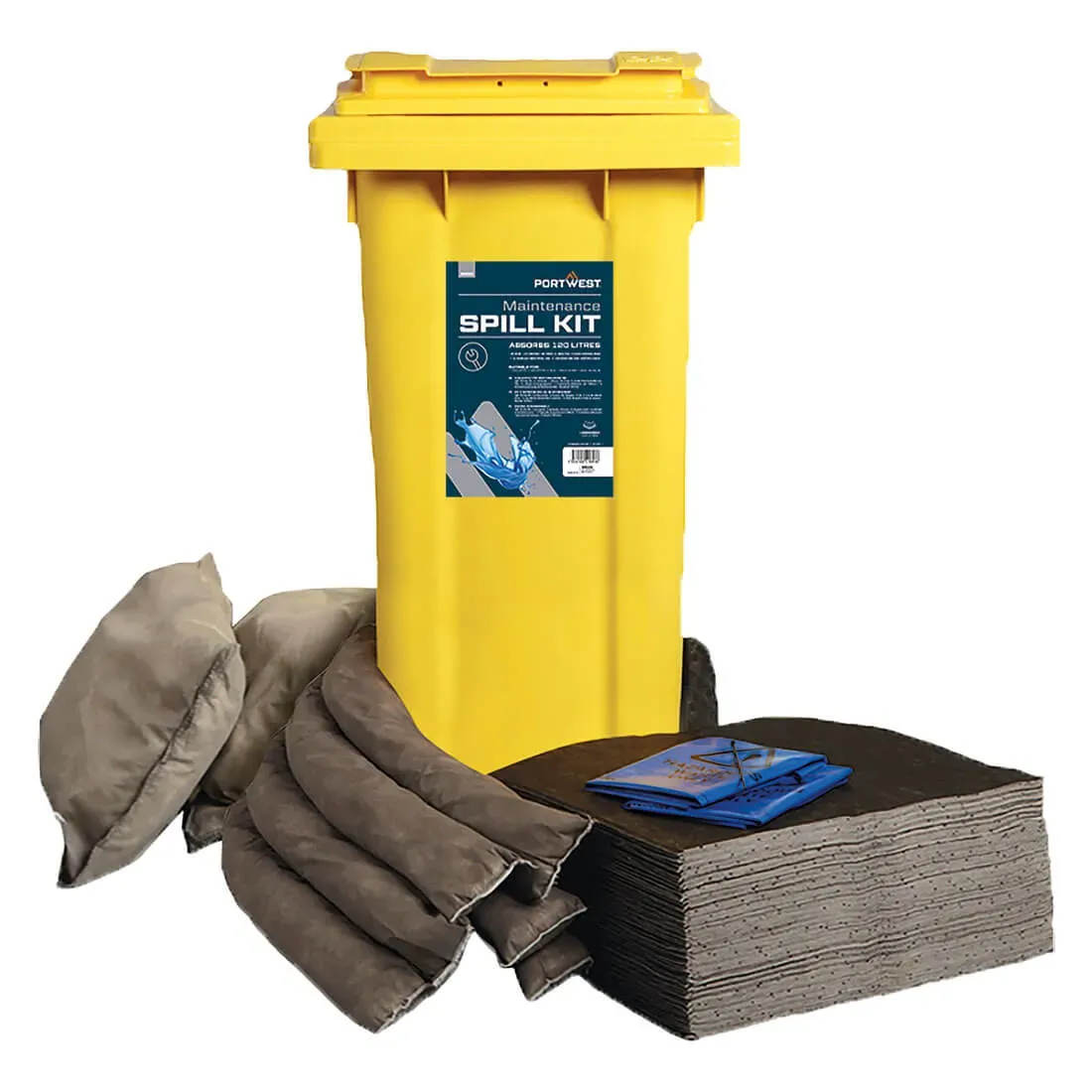 Kit abosrbant de maintenance 120 litres