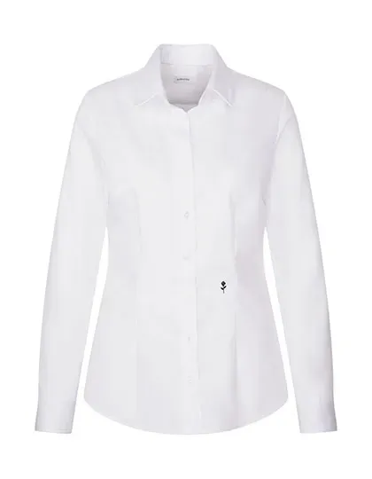 Women´s Blouse Slim Fit Fine Twill Longsleeve