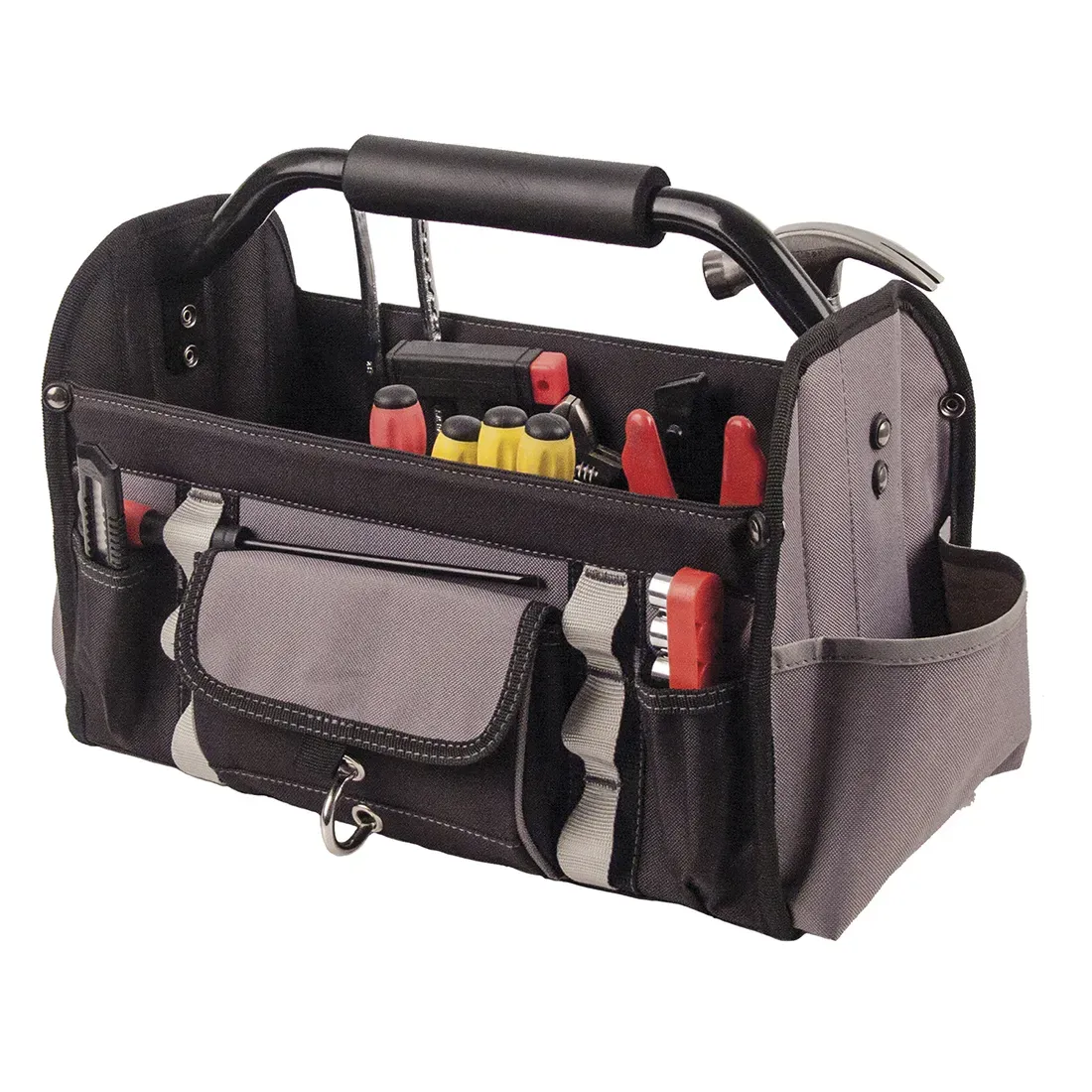 Sac à outils ouvert