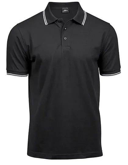 Men´s Luxury Stripe Stretch Polo