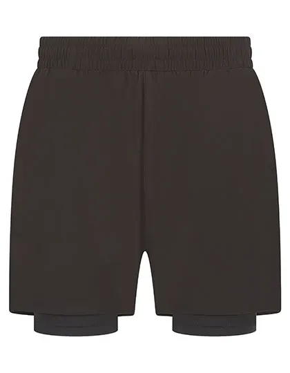 Men's Double Layer Sports Short