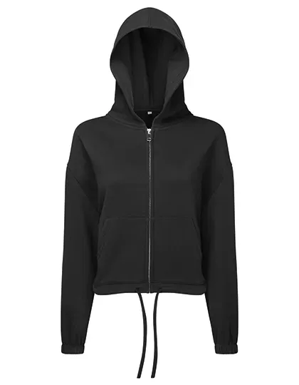 Women´s Recycled Drawstring Full-Zip Hoodie