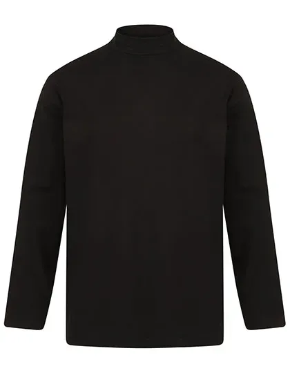 Roll-Neck Long-Sleeve Top