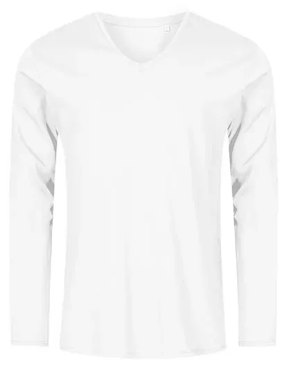 Men´s V-Neck T-Shirt Long Sleeve