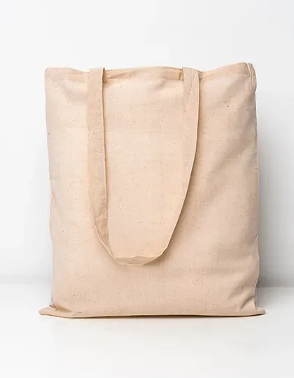 Classic Cotton Bag Natural Long Handles