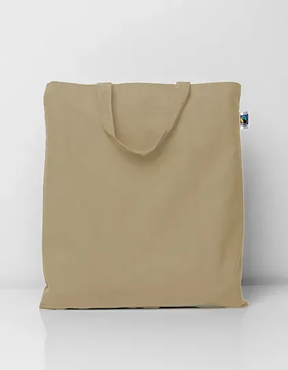 Fairtrade Cotton Bag Short Handles