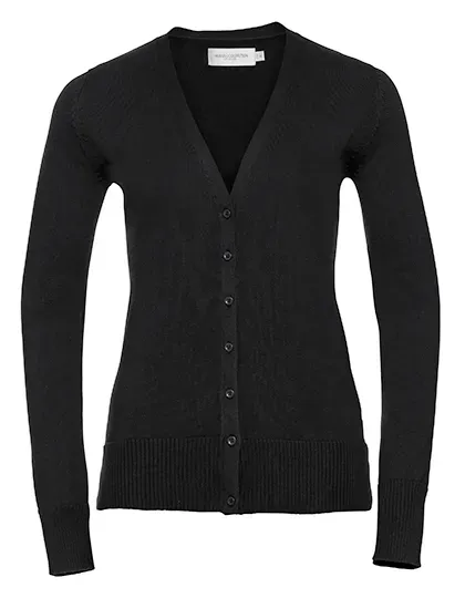 Ladies´ V-Neck Knitted Cardigan