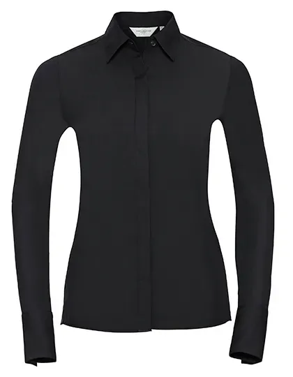 Ladies' Long Sleeve Fitted Ultimate Stretch Shirt